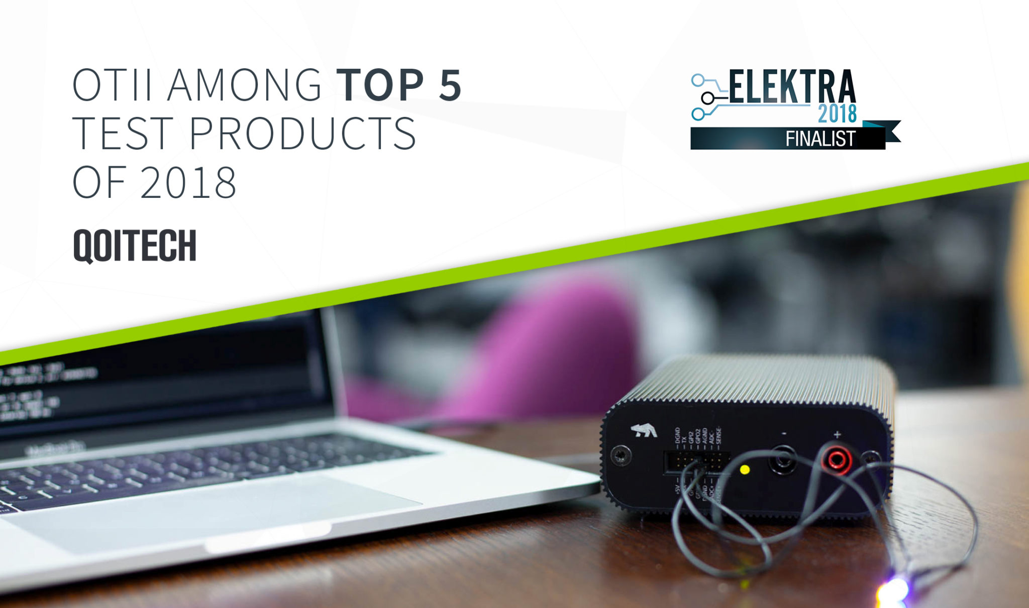 Otii among top 5 test products of the year - Qoitech