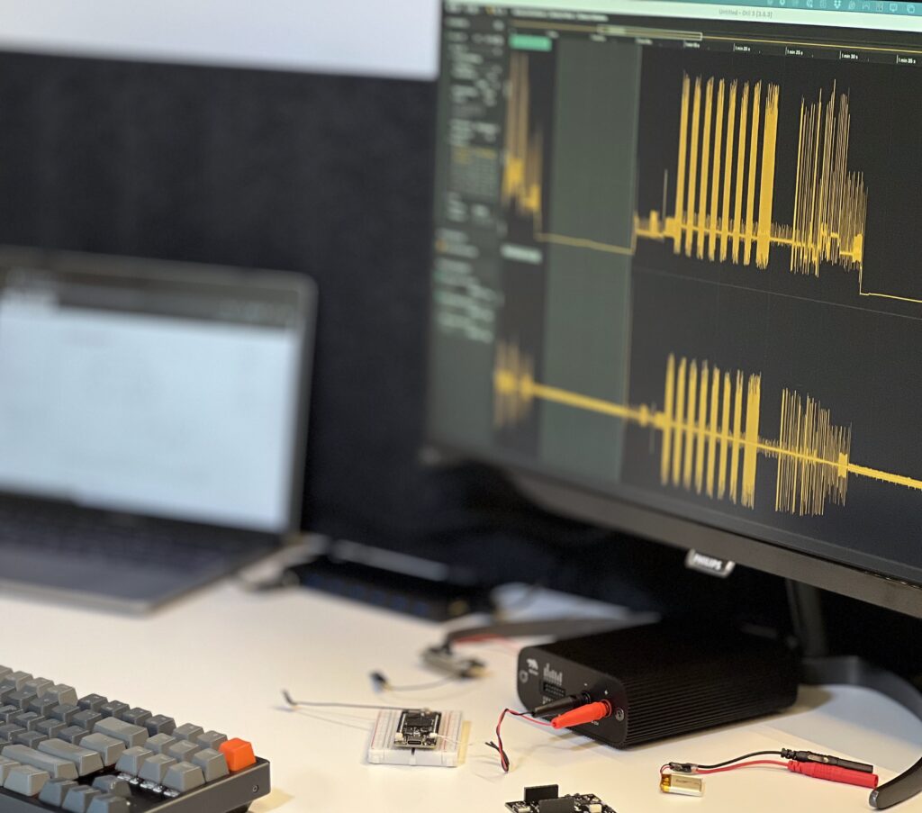 Otii Product Suite is designed for hardware, firmware and software developers throughout the product stack.