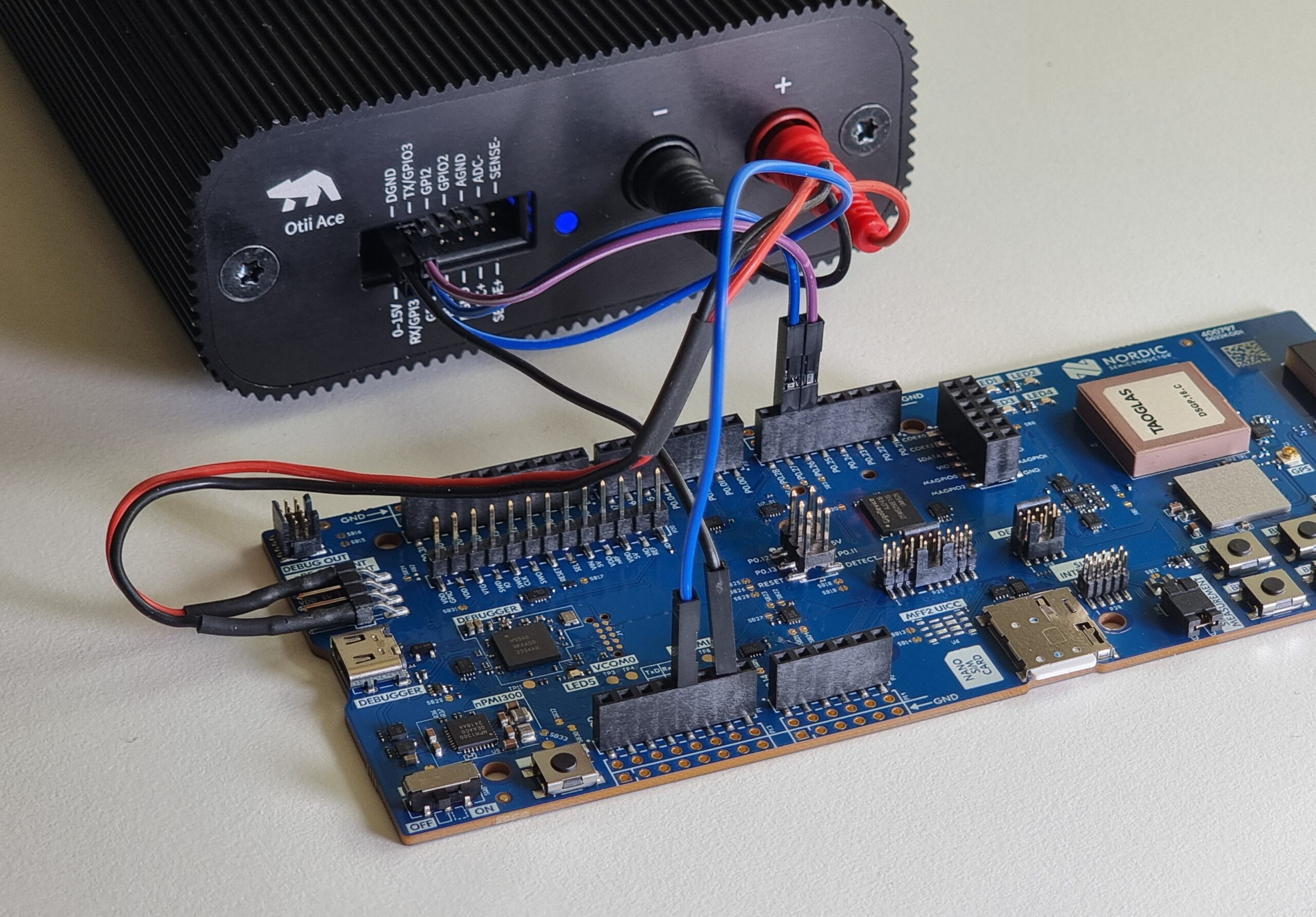 Measuring LTE power save modes on Nordic's nRF9151-DK