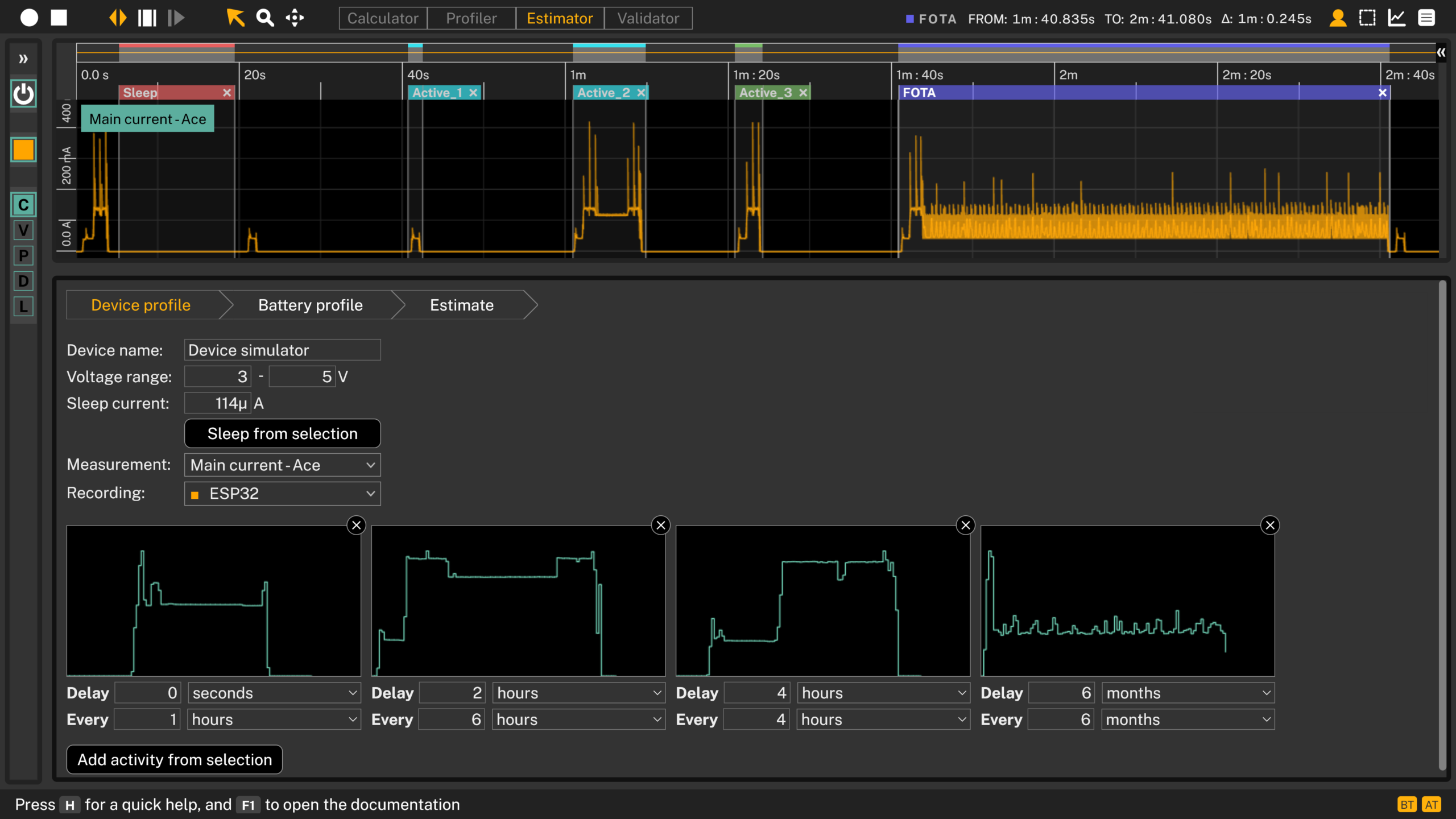 Optimizing battery life of IoT devices
